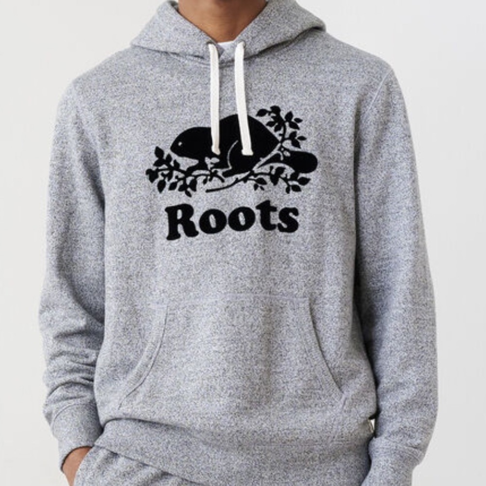 Roots Original Kanga Hoodie - Salt ‘n Pepper